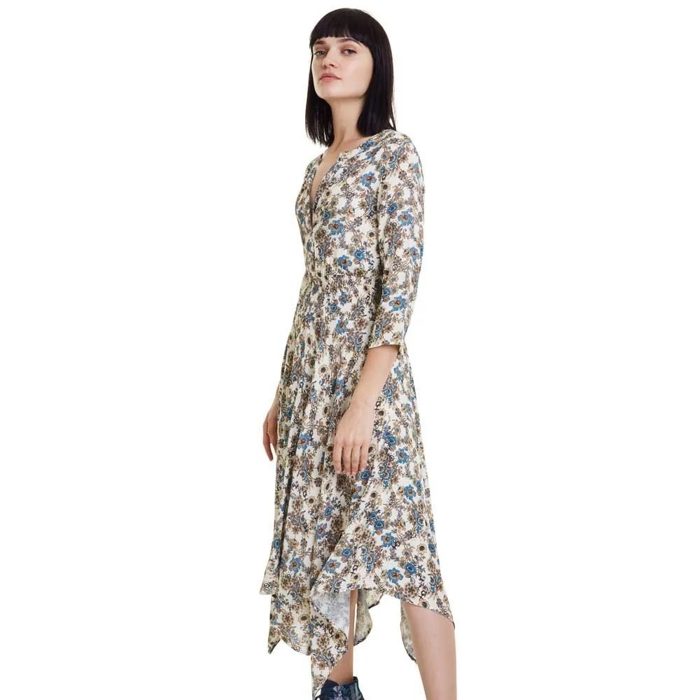 Desigual Robe Court Dami Dress - Size 42